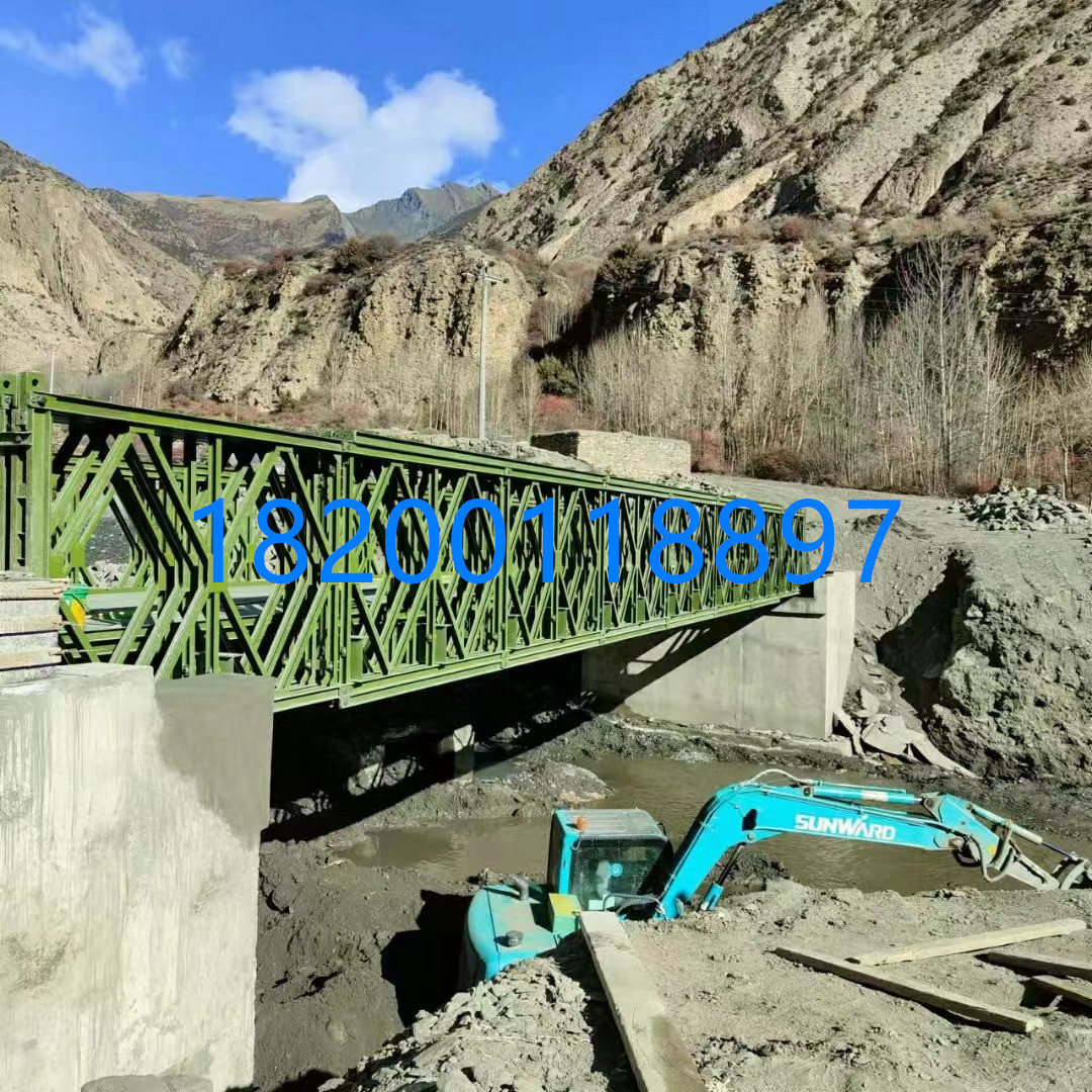 西藏山南200型钢便桥